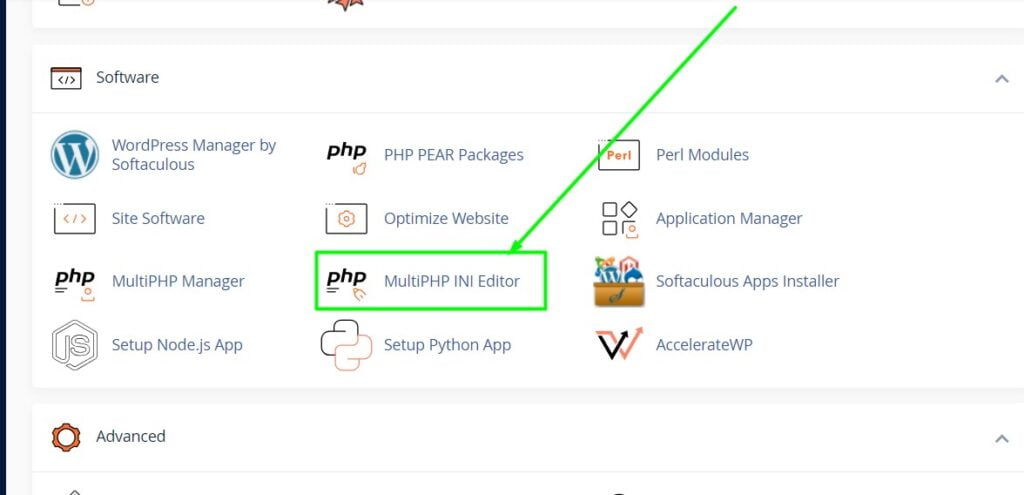 increase the PHP memory limit by Editing the php.ini file 1